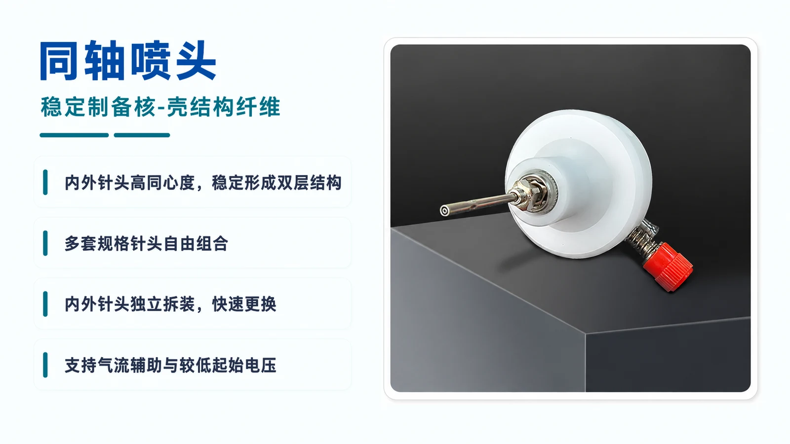 同轴喷头