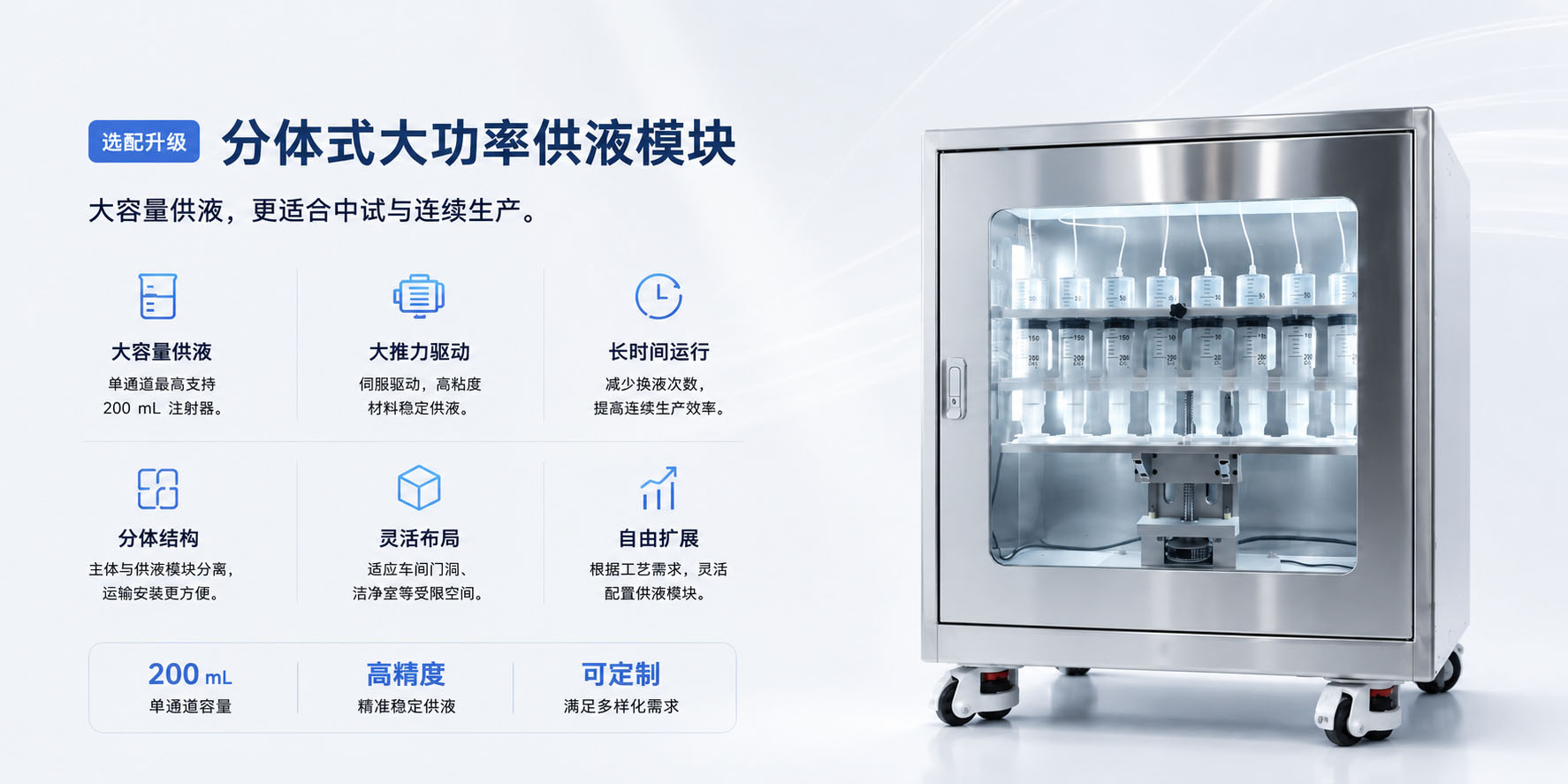 分体大功率微量泵(选配) 产品图片 1